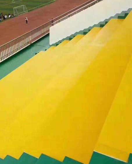 海珠球场台阶翻新修补改造